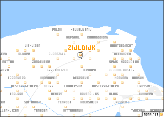 map of Zijldijk