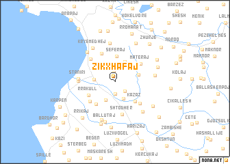 map of Zikxhafaj