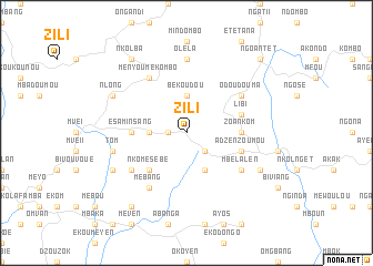 map of Zili