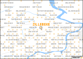 map of Zillebeke