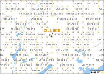 map of Zillham