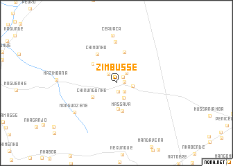 map of Zimbusse