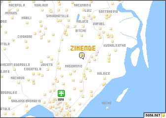 map of Zimende