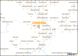 map of Zimmerau