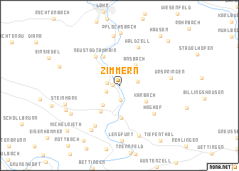 map of Zimmern