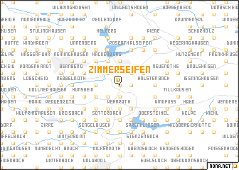 map of Zimmerseifen