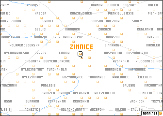 map of Zimnice