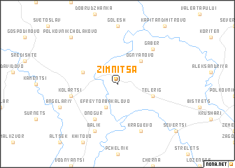 map of Zimnitsa