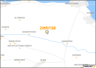 map of Zimnitsa