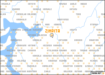 map of Zimpita