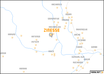 map of Zinesse