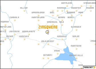 map of Zingqwene