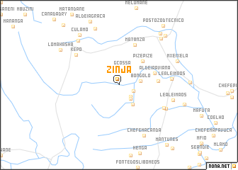 map of Zinja