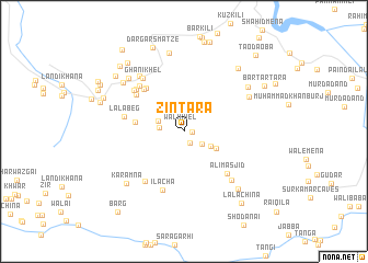 map of Zintāra