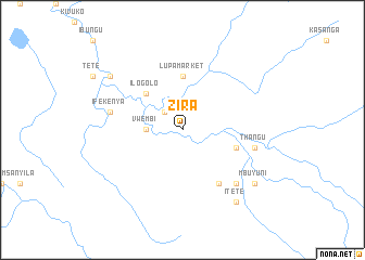 map of Zira