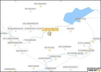map of Zirikovo