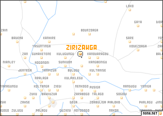 map of Zirizawga