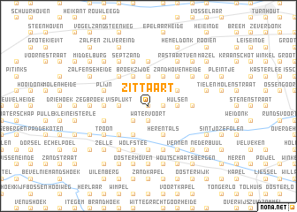 map of Zittaart