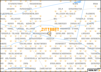 map of Zittaart