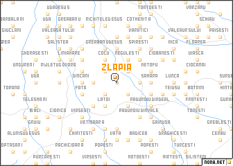 map of Zlapia