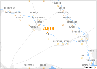 map of Zlata