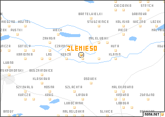 map of Złe Mięso