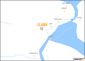 map of Zloba