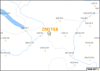 map of Zmeitsa