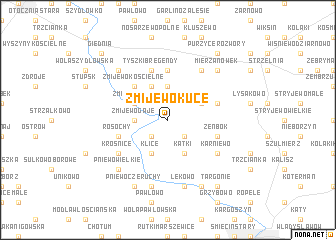 map of Żmijewo Kuce