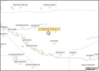 map of (( Znamenskiy ))