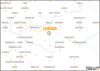 map of Zoamba