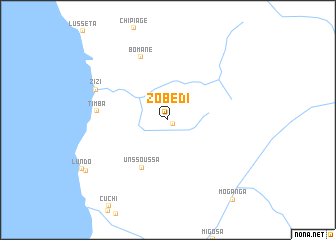 map of Zobedi