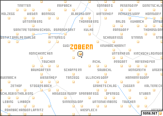 map of Zöbern