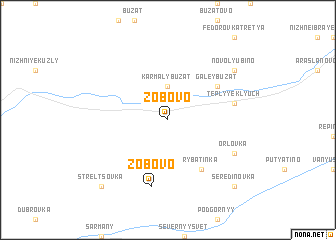 map of Zobovo