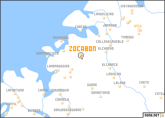 map of Zocabón