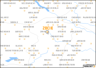 map of Zocie