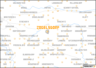 map of Zogelsdorf