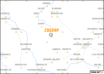map of Zograf