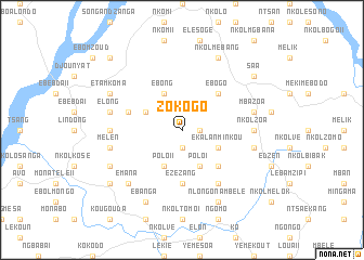 map of Zokogo