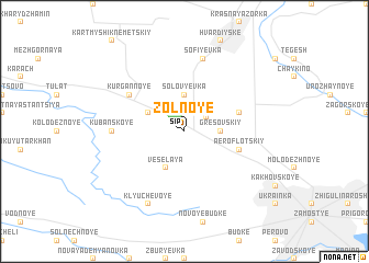 map of Zolʼnoye