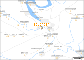 map of Zolonceni