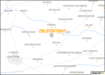 map of Zolotnitskiy