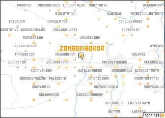 map of Zomboribokor