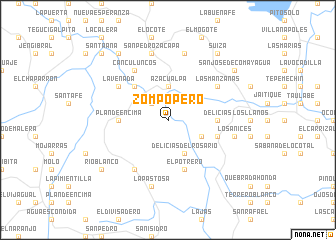 map of Zompopero