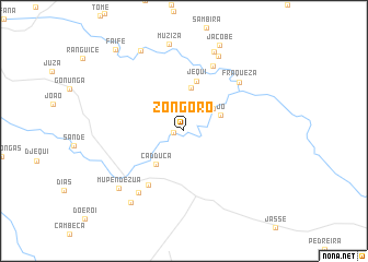 map of Zongóro