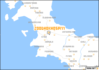 map of Zoödhókhos Piyí