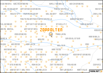 map of Zoppolten
