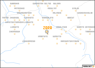 map of Zora