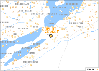 map of Zorkot