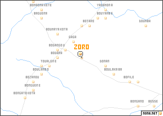 map of Zoro